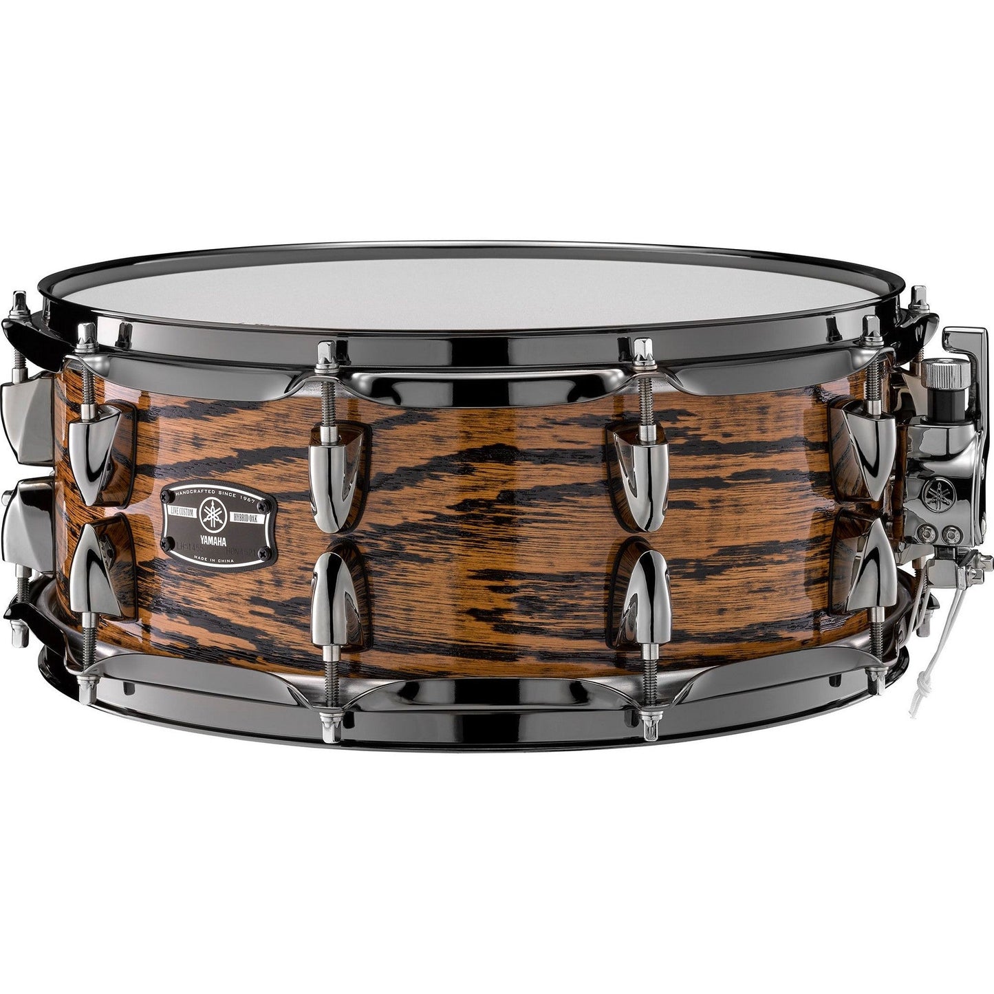  Yamaha Live Custom Hybrid Oak Snare Drum, 2.3 Millimeter Triple-Flanged Hoops(Yamaha Live Custom Hybrid Oak Snare Drum 23 Millimeter Triple Flanged Hoops)