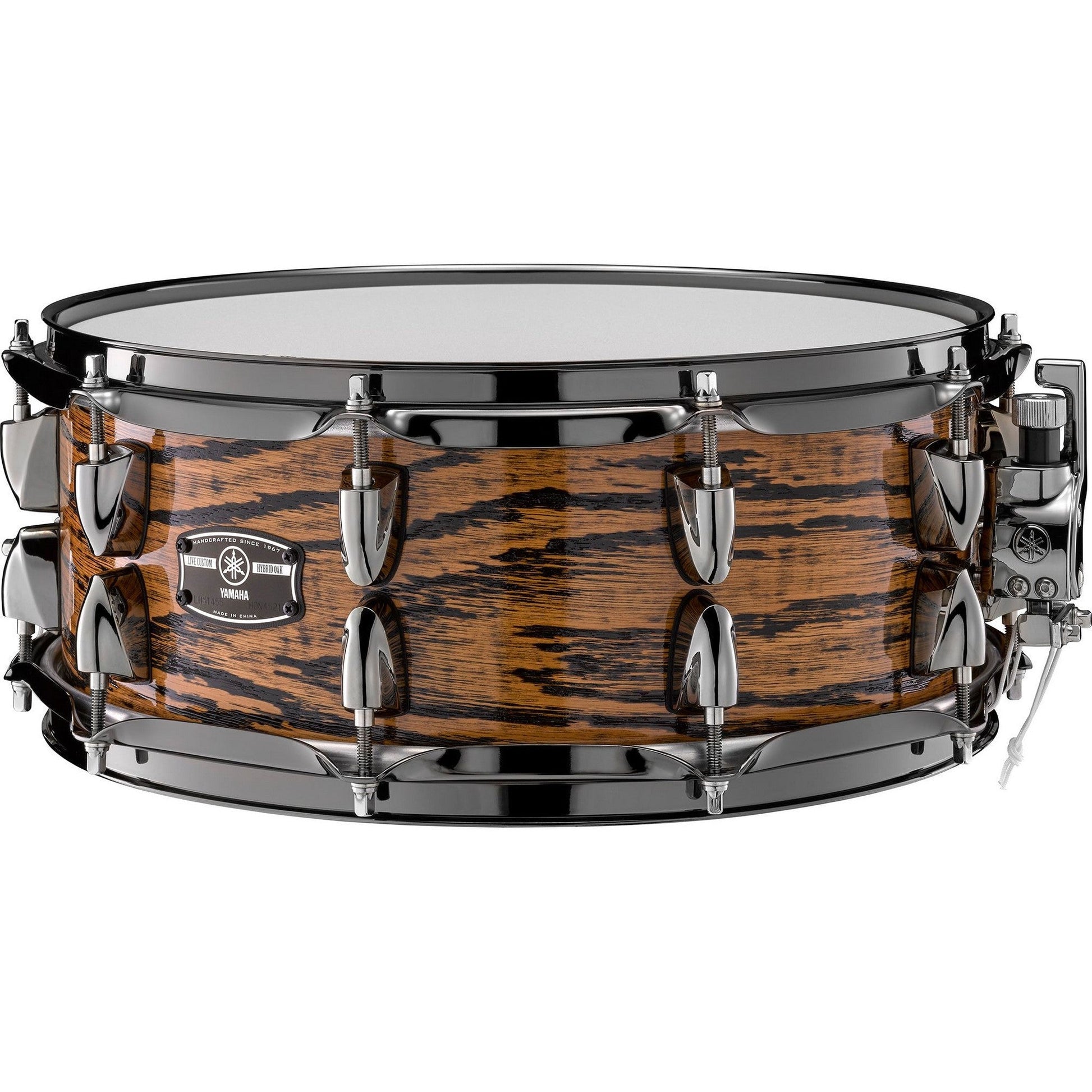  Yamaha Live Custom Hybrid Oak Snare Drum, 2.3 Millimeter Triple-Flanged Hoops(Yamaha Live Custom Hybrid Oak Snare Drum 23 Millimeter Triple Flanged Hoops)
