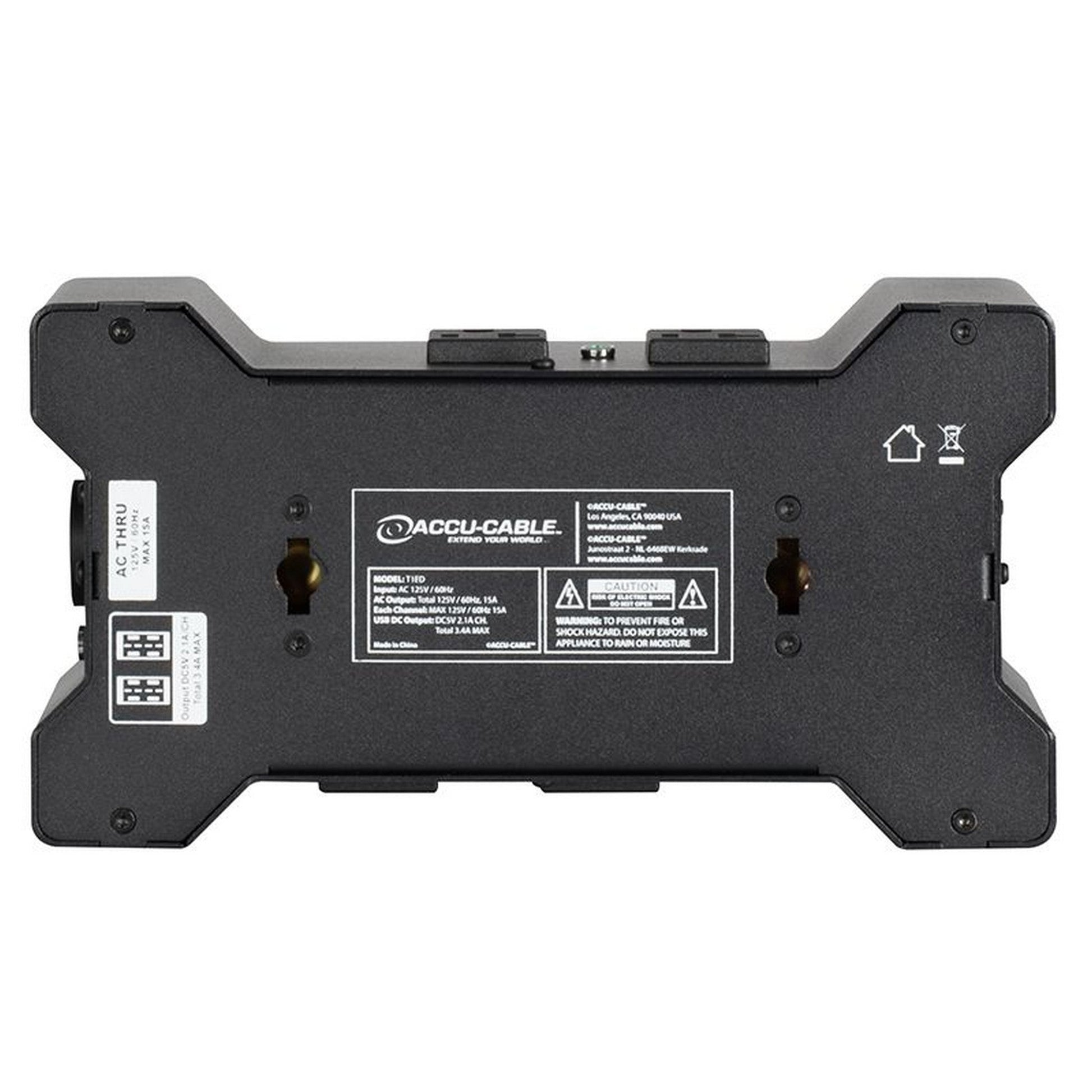  Accu Cable Power Bone T1ED 4-Output Locking Power Distribution Box(Accu Cable Power Bone T1ed 4 Output Locking Power Distribution Box)