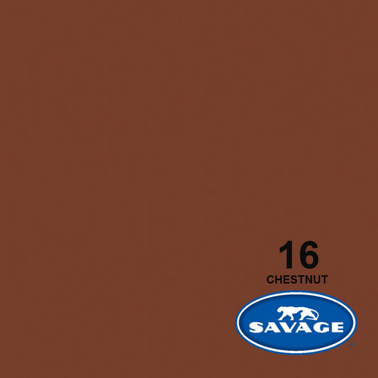  Savage 107-Inch X 50-Yards Widetone Seamless Background Paper, Chestnut(Savage 16 50 107 Inch X 50 Yards Widetone Seamless Background Paper Chestnut)