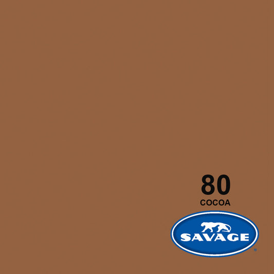  Savage 107-Inch X 12-Yards Widetone Seamless Background Paper, Cocoa(Savage 80 12 107 Inch X 12 Yards Widetone Seamless Background Paper Cocoa)