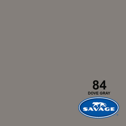  Savage 107-Inch X 12-Yards Widetone Seamless Background Paper, Dove Gray(Savage 84 12 107 Inch X 12 Yards Widetone Seamless Background Paper Dove Gray)