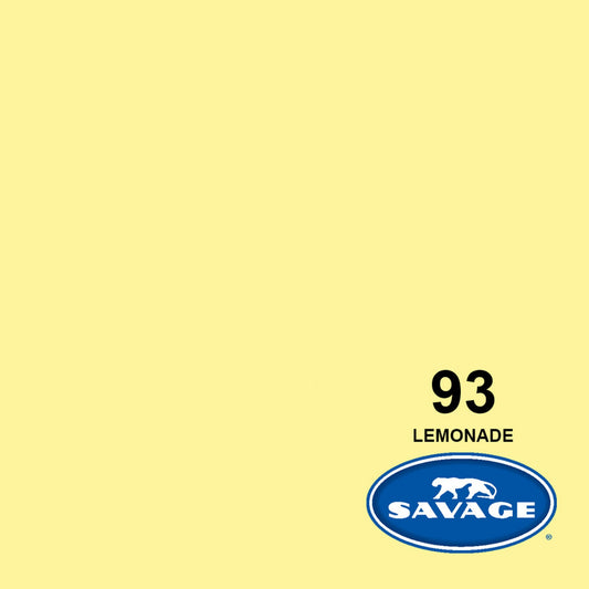  Savage 53-Inch X 12-Yards Widetone Seamless Background Paper, Lemonade(Savage 93 1253 53 Inch X 12 Yards Widetone Seamless Background Paper Lemonade)