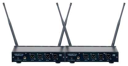  VocoPro MIB-QUAD-8C 8-Channel Wireless Handheld/Headset/Lapel Microphone System(Vocopro Mib Quad 8c 8 Channel Wireless Handheld Headset Lapel Microphone System)