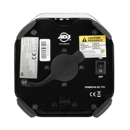  ADJ Element H6 Pak All-In-One RGBAW+UV LED PAR Pack, Black(Adj Element H6 Pak All In One Rgbawuv Led Par Pack Black)