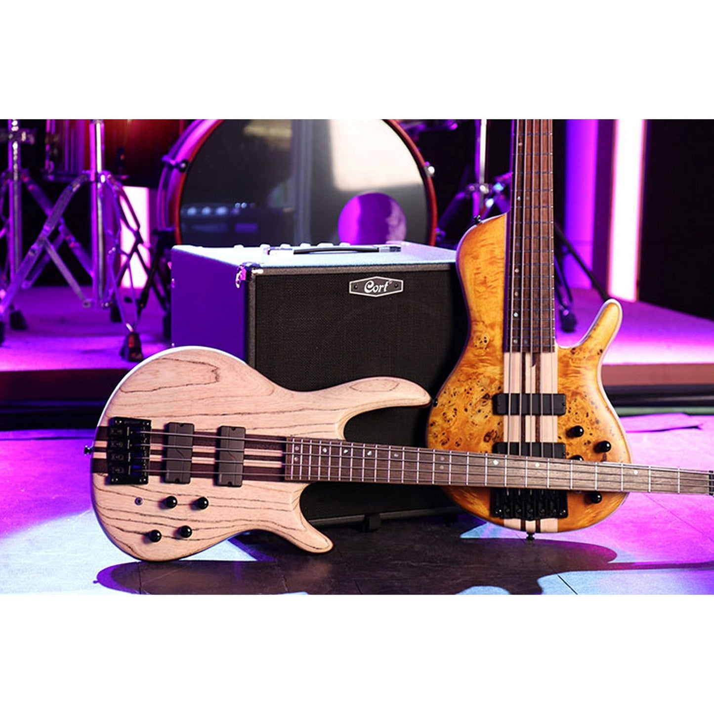  Cort Artisan A4 Ultra Ash 4 String Bass Guitar, Natural(Cort Artisan A4 Ultra Ash 4 String Bass Guitar Natural)