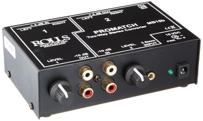  Rolls MB15b Promatch 2-Way Stereo Converter(Rolls Mb15b Promatch 2 Way Stereo Converter)