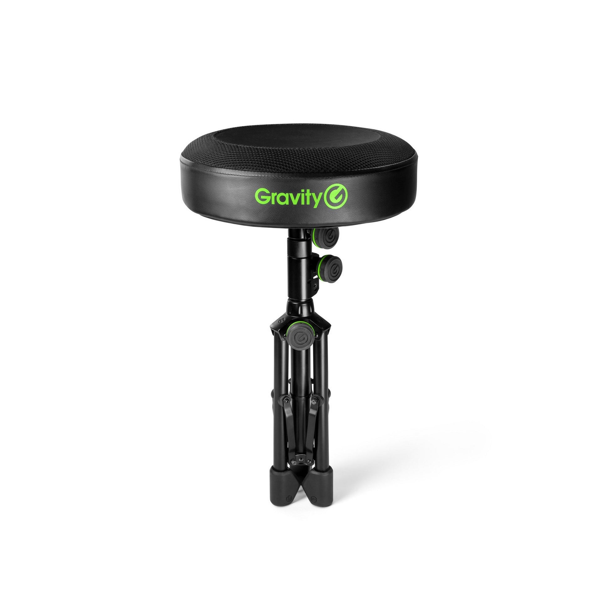  Gravity FD SEAT 1 Round Musicians Stool Foldable, Adjustable Height (Used)(Gravity Fd Seat 1 Round Musicians Stool Foldable Adjustable Height Used)