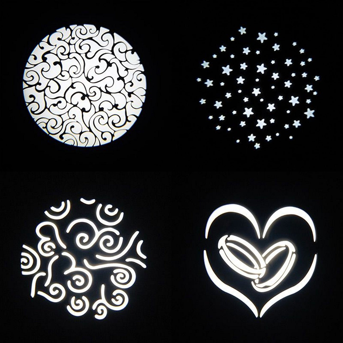  Eliminator Lighting Ikon Profile Plus 40W White GOBO Projector LED Light(Eliminator Lighting Ikon Profile Plus 40w White Gobo Projector Led Light)