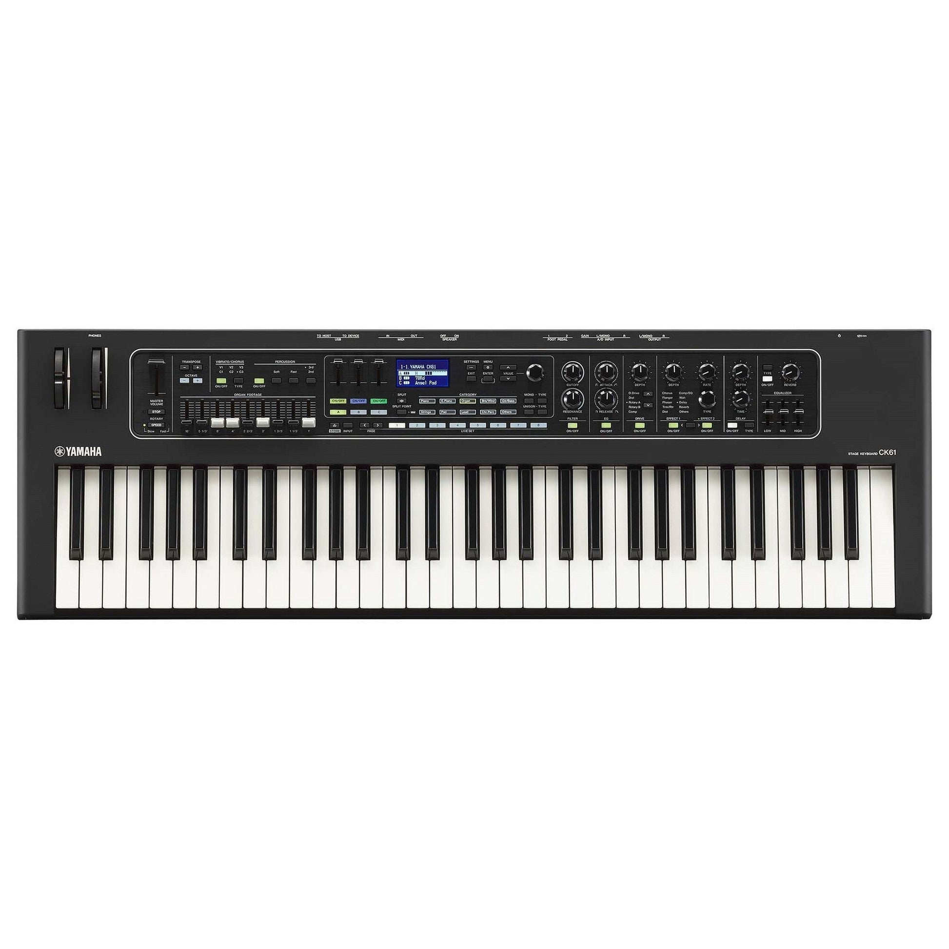  Yamaha CK61 61-Key Stage Keyboard With Built-In Speakers(Yamaha Ck61 61 Key Stage Keyboard With Built In Speakers)