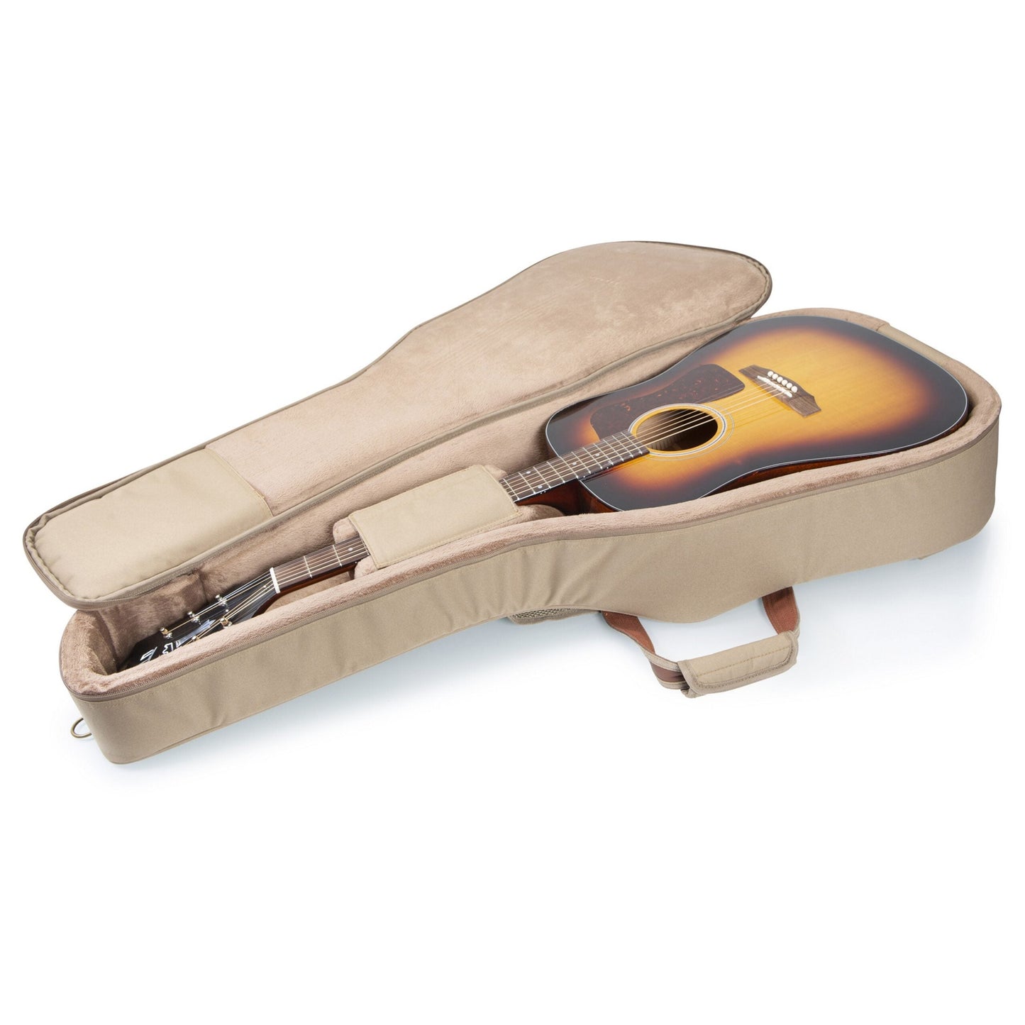  Levy's Deluxe Gig Bag For Dread Guitars, Tan(Levys Lvydreadgb200 Deluxe Gig Bag For Dread Guitars Tan)