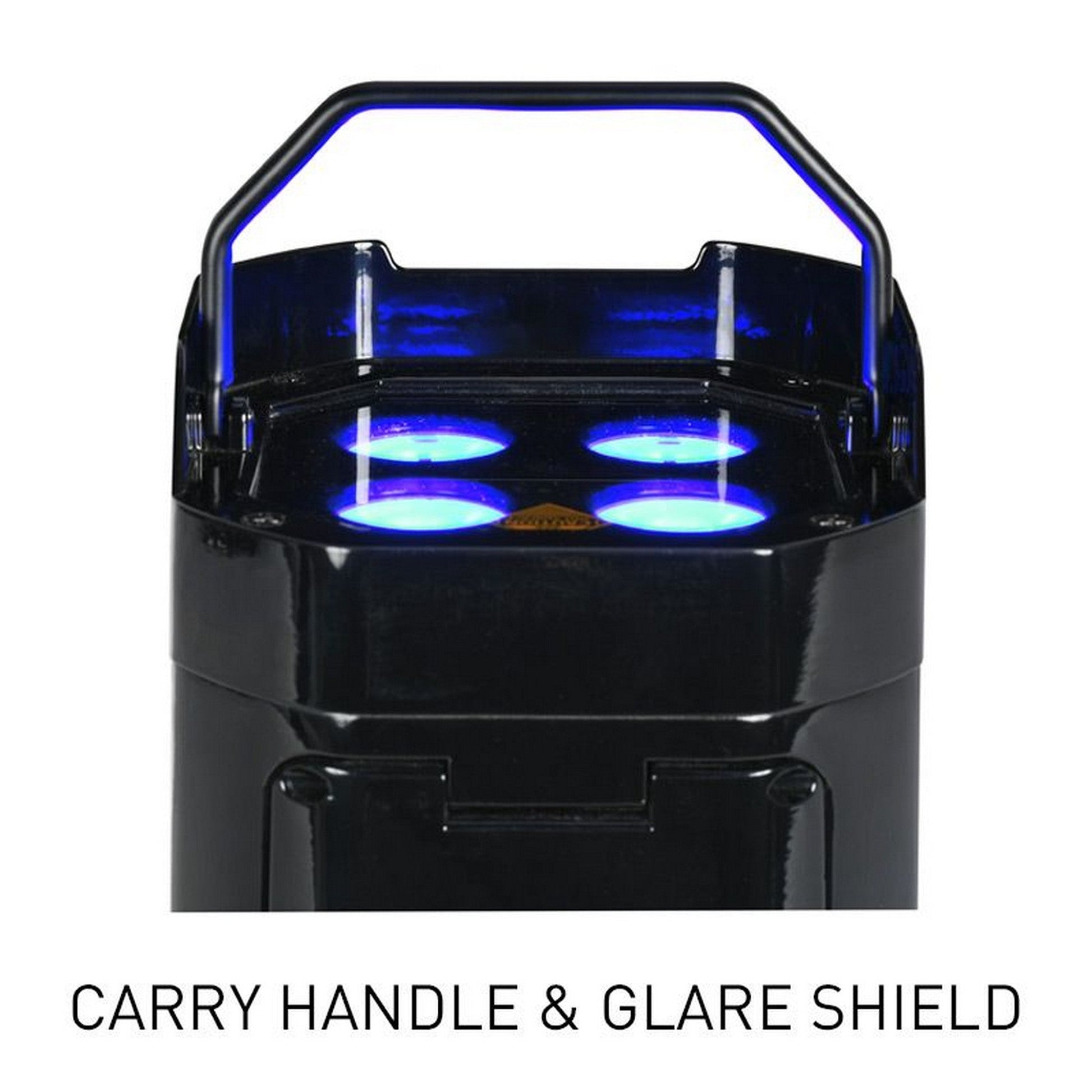  ADJ Element H6 Pak All-In-One RGBAW+UV LED PAR Pack, Black(Adj Element H6 Pak All In One Rgbawuv Led Par Pack Black)