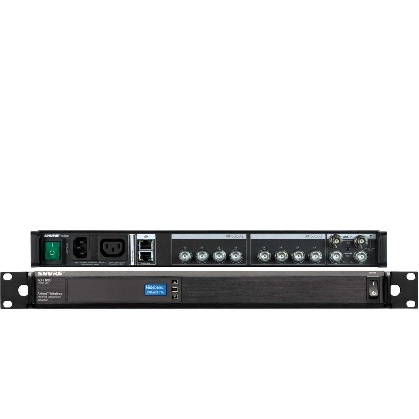  Shure AXT630 Axient Antenna Distribution System, 470-698 MHz(Shure Axt630 Axient Antenna Distribution System 470 698 Mhz)