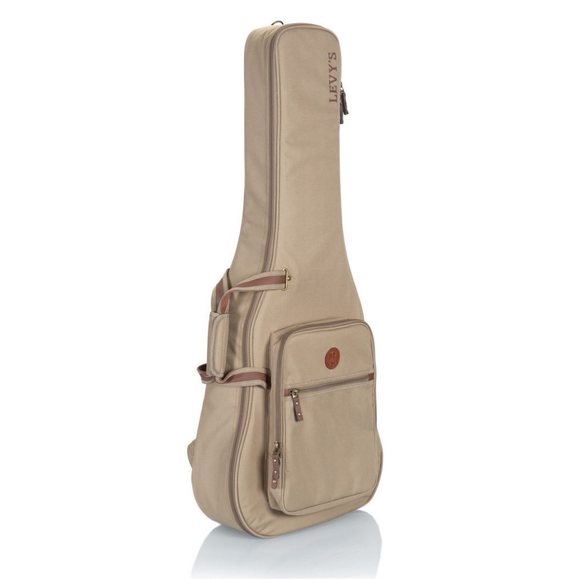  Levy's Deluxe Gig Bag For Classical Guitars, Tan(Levys Lvyclassicgb200 Deluxe Gig Bag For Classical Guitars Tan)
