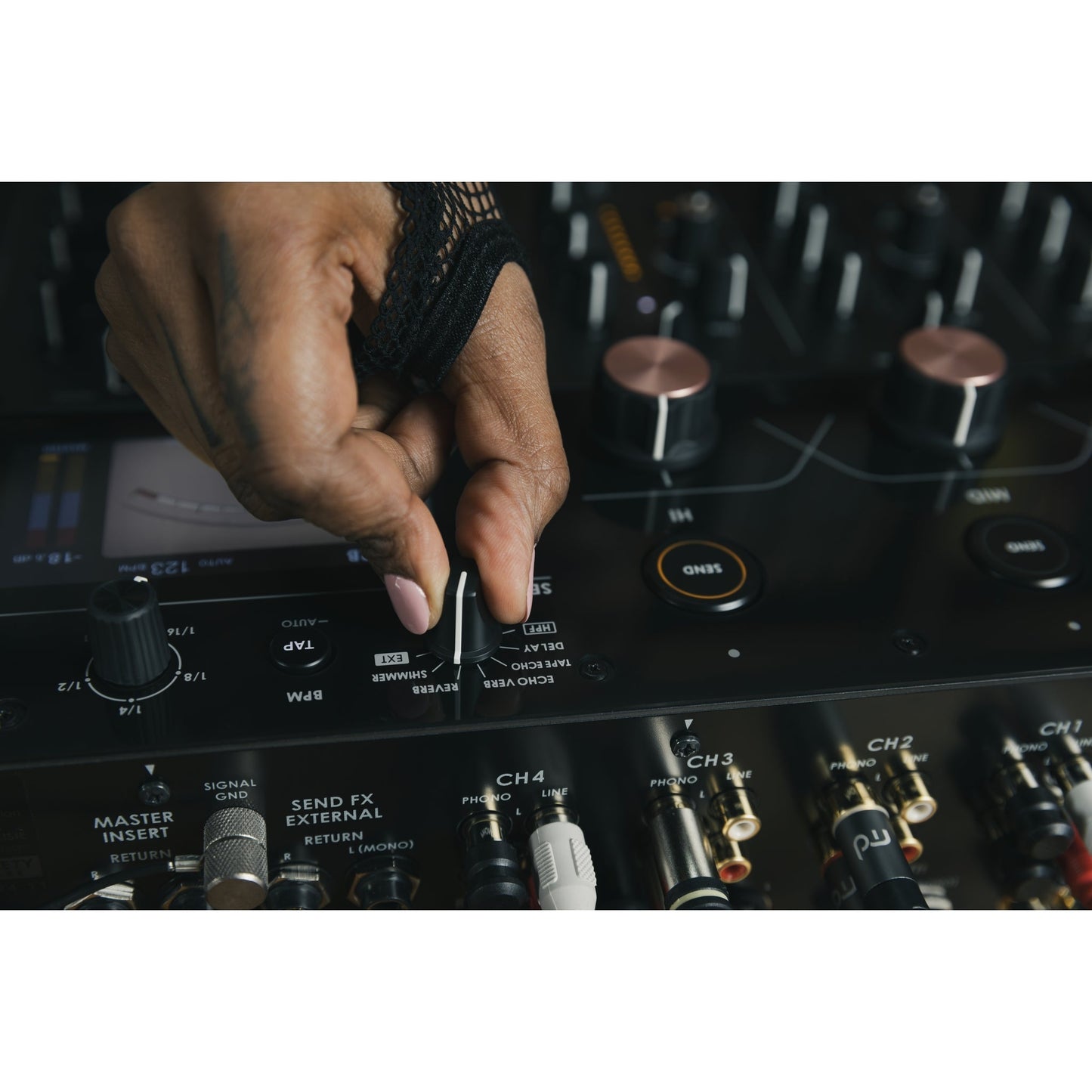  AlphaTheta Euphonia Professional 4-Channel Rotary Mixer(Alphatheta Euphonia Professional 4 Channel Rotary Mixer)