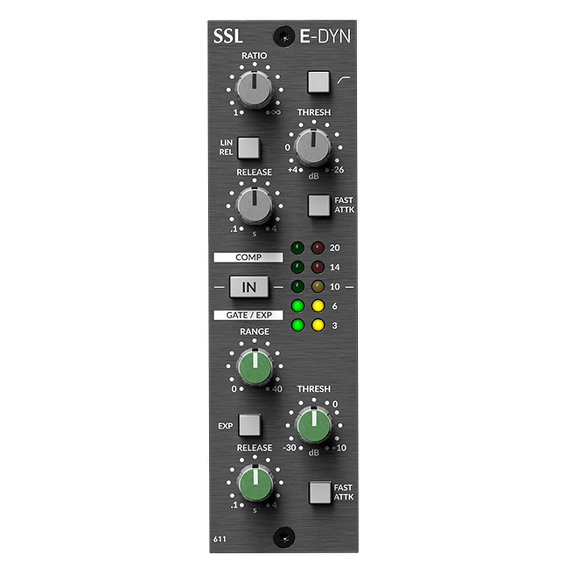  Solid State Logic E Dynamics MK2 Module For 500-Series(Solid State Logic E Dynamics Mk2 Module For 500 Series)