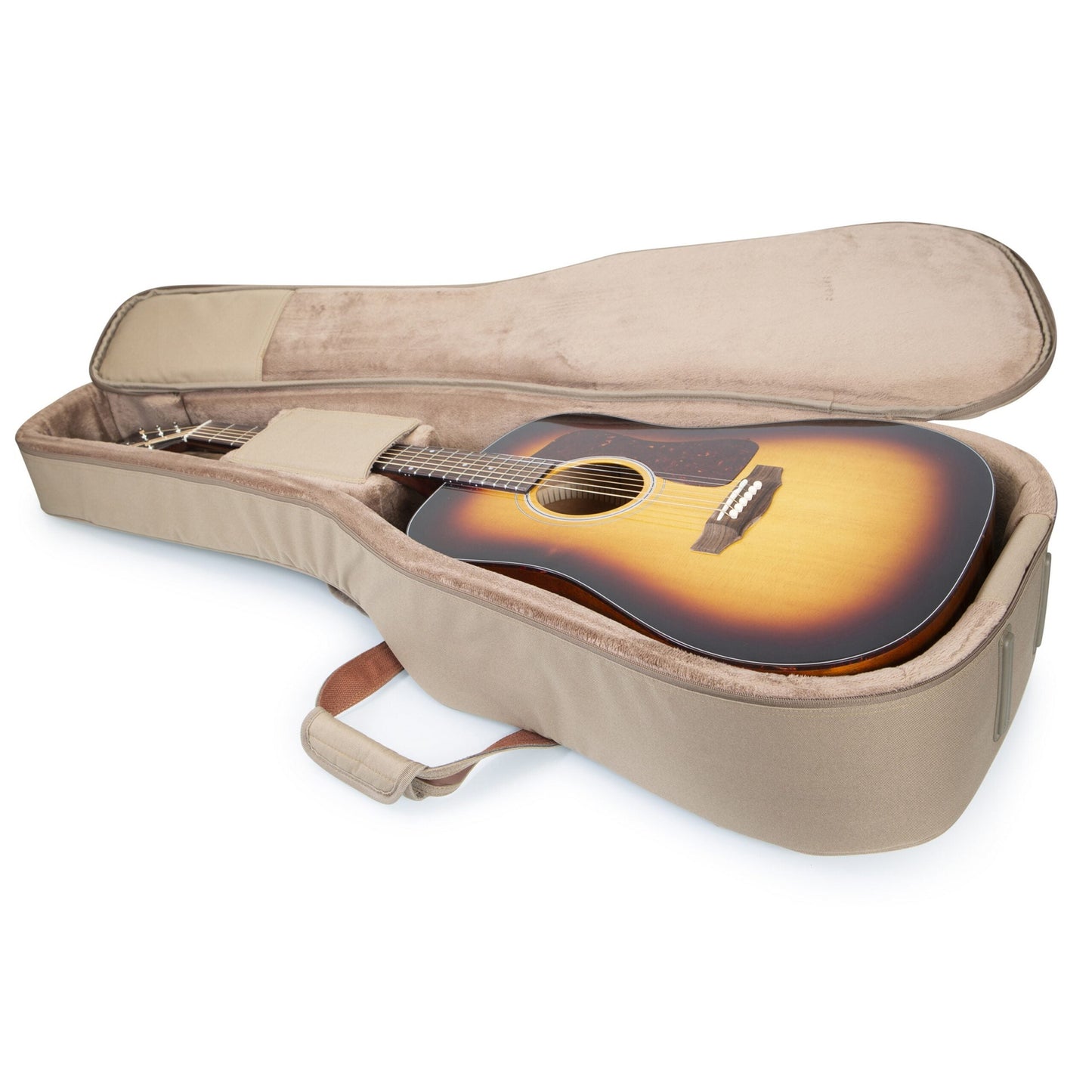  Levy's Deluxe Gig Bag For Dread Guitars, Tan(Levys Lvydreadgb200 Deluxe Gig Bag For Dread Guitars Tan)