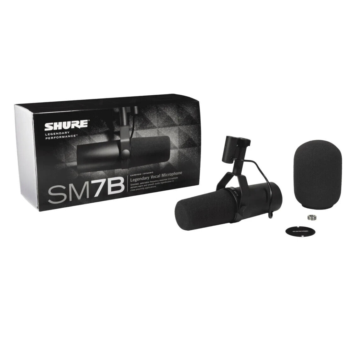  Shure SM7B Cardioid Podcasting Vocal Dynamic Microphone(Shure Sm7b Cardioid Podcasting Vocal Dynamic Microphone)