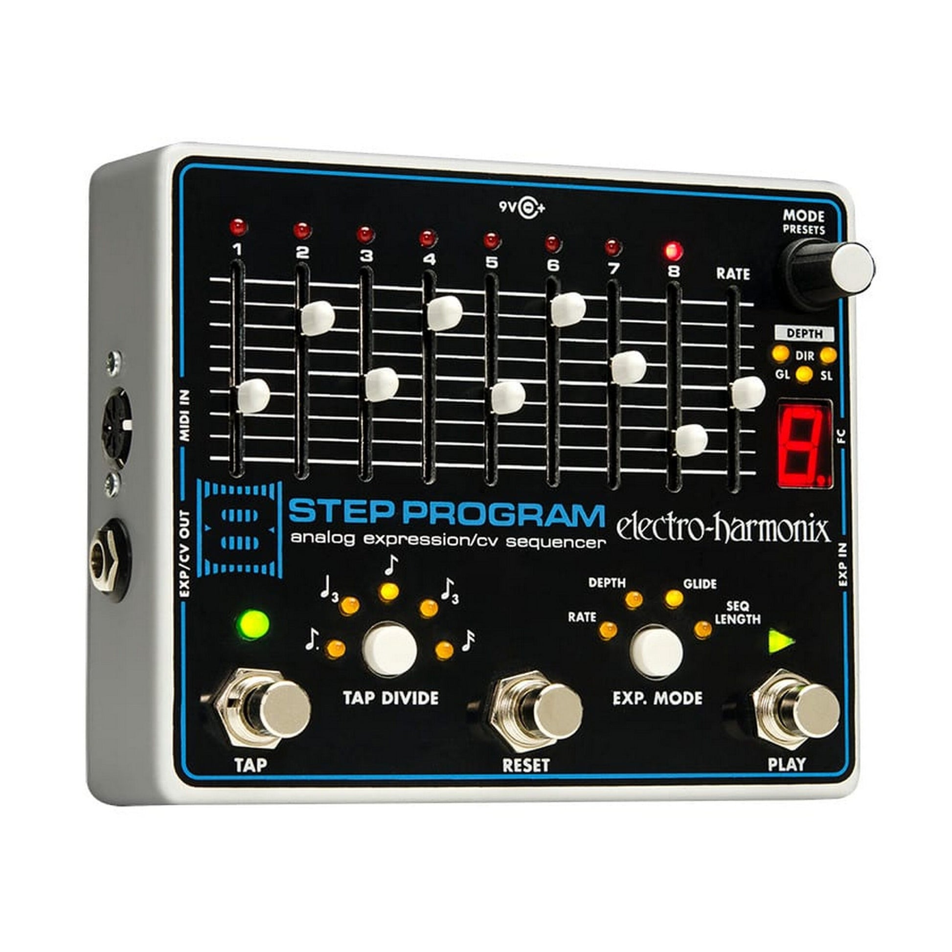  Electro-Harmonix 8 Step Program Analog Expression/CV Sequencer(Electro Harmonix 8 Step Program Analog Expression Cv Sequencer)