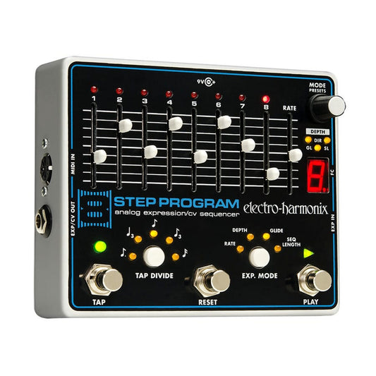  Electro-Harmonix 8 Step Program Analog Expression/CV Sequencer(Electro Harmonix 8 Step Program Analog Expression Cv Sequencer)