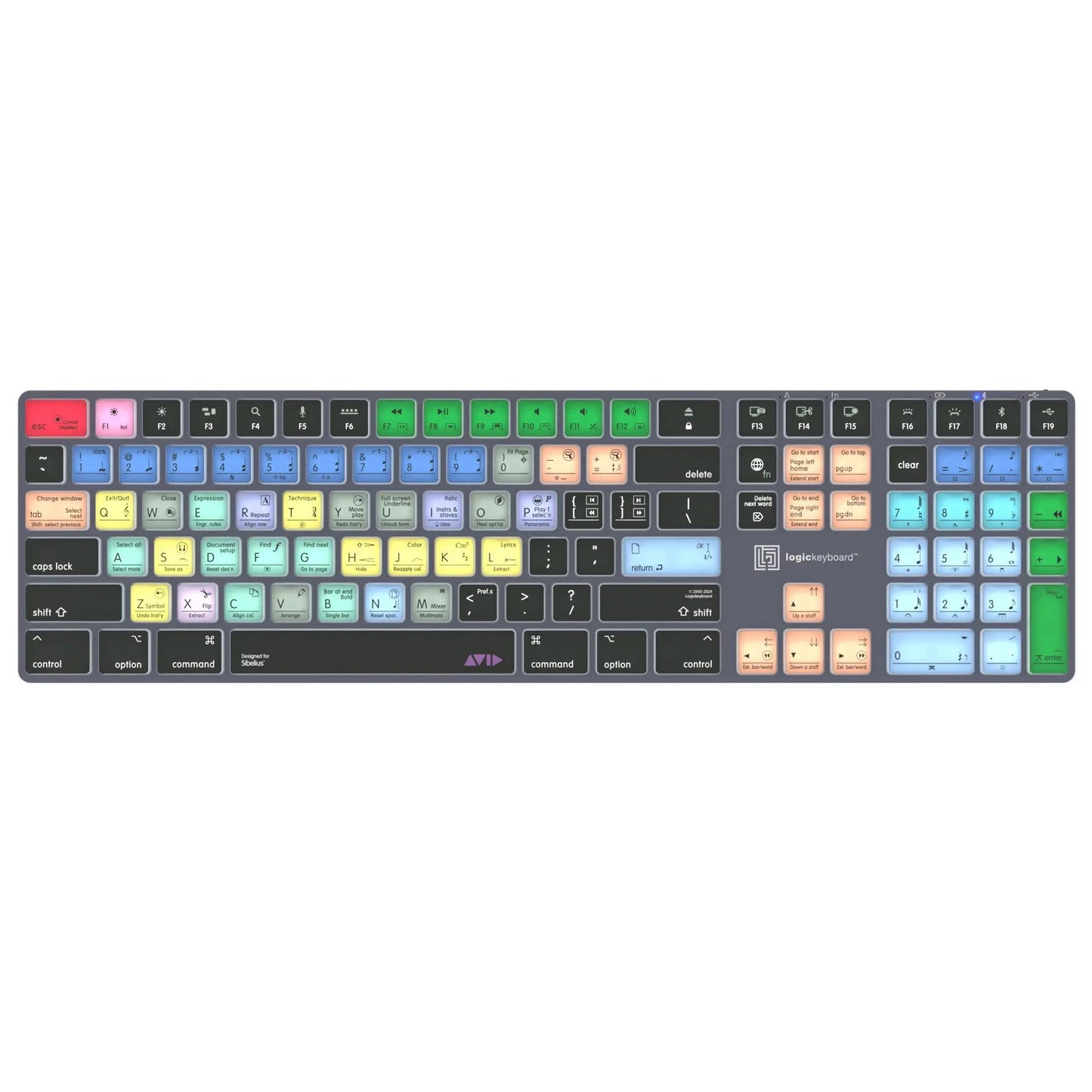  Logickeyboard Avid Sibelius 7 Titan For Mac US, English(Logickeyboard Avid Sibelius 7 Titan For Mac Us English)