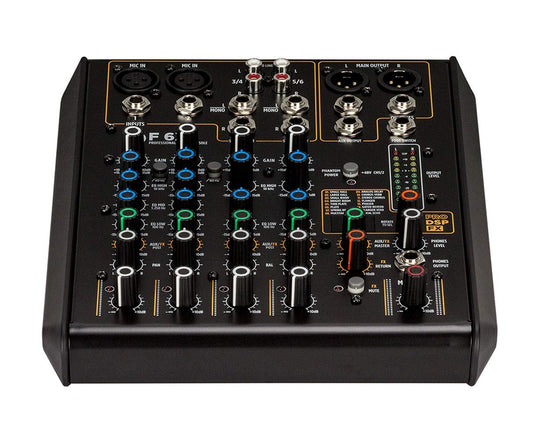  RCF F6-X 6-Channel Mixer(Rcf F6 X 6 Channel Mixer)