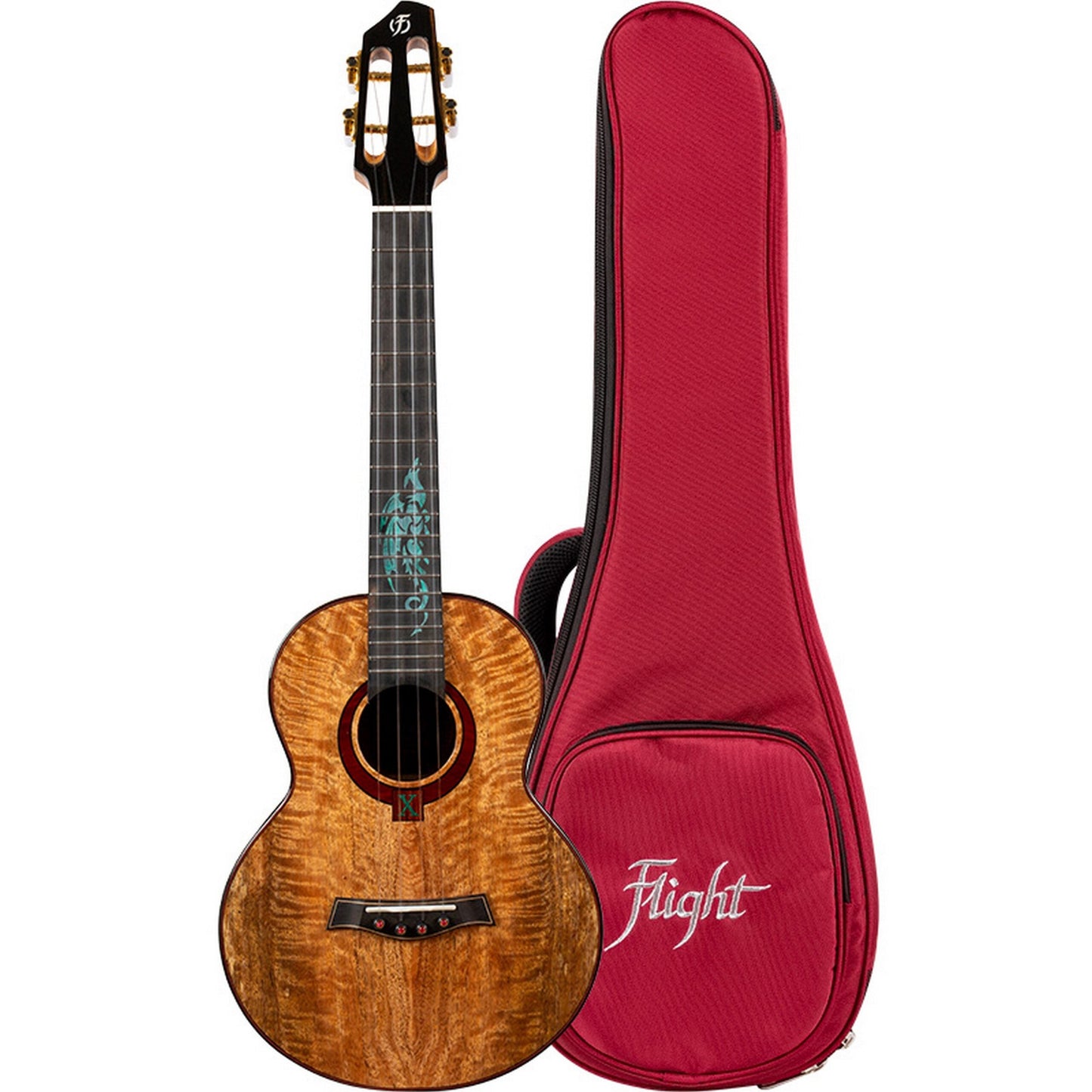  Flight A10 MM Mango Dragon 10th Anniversary Tenor Ukulele(Flight A10 Mm Mango Dragon 10th Anniversary Tenor Ukulele)