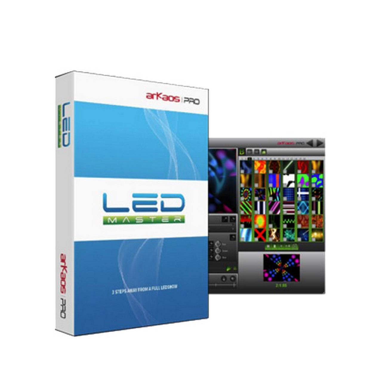  Blizzard Lighting Arkaos LED Master Pixel Mapping Software For Kling Net Fixtures Physical Copy(Blizzard Lighting Arkaos Led Master Pixel Mapping Software For Kling Net Fixtures Physical Copy)