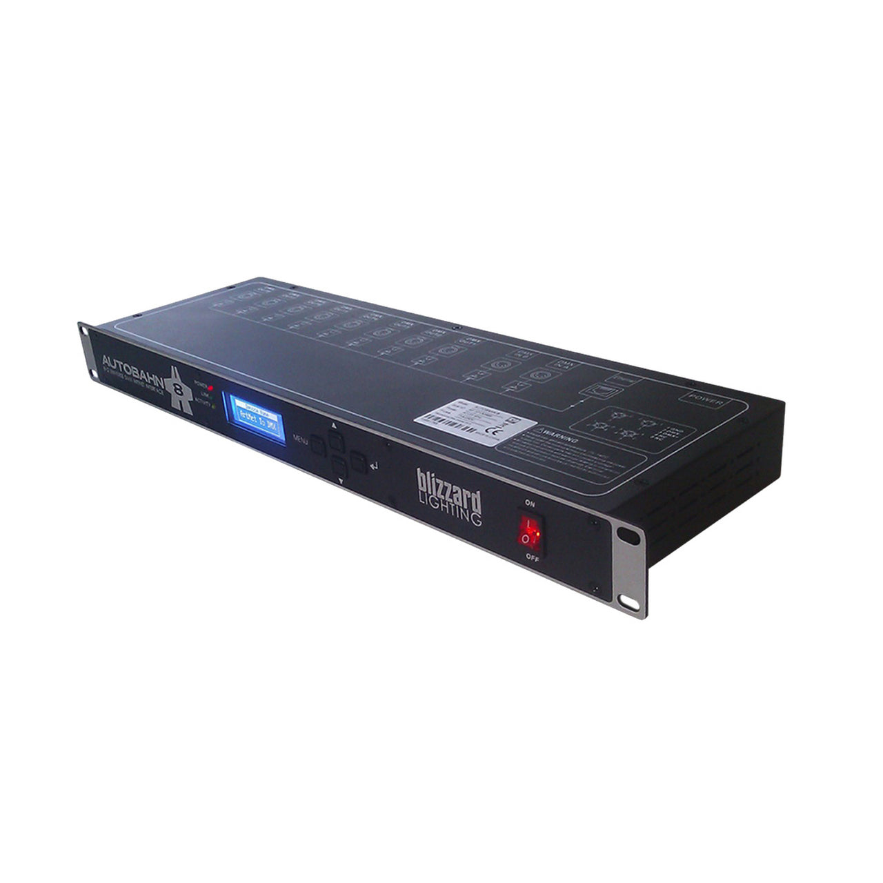  Blizzard Lighting AutoBahn 8 19 Inch Rack Mount 8 Port DMX To Artnet Interface(Blizzard Lighting Autobahn 8 19 Inch Rack Mount 8 Port Dmx To Artnet Interface)