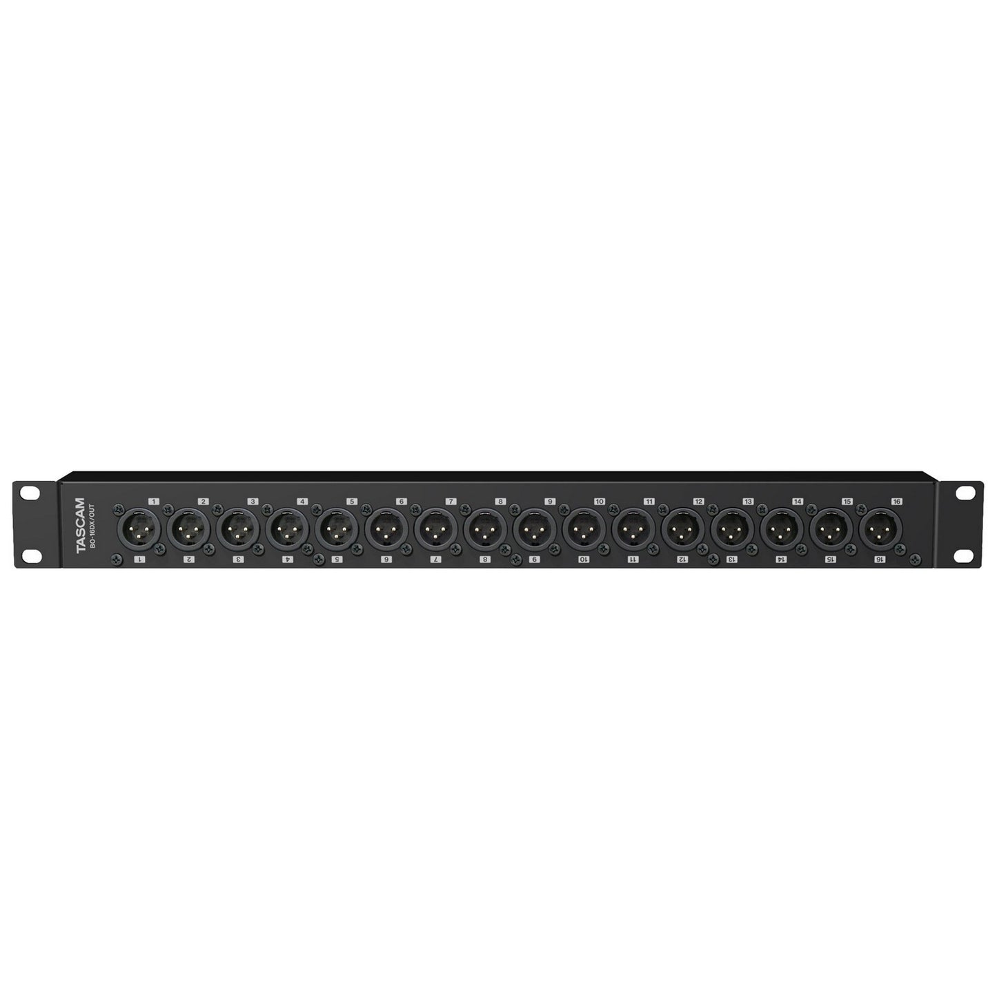  Tascam BO-16DX/OUT Rackmount 16 Channel D-Sub To XLR Output Adapter(Tascam Bo 16dx Out Rackmount 16 Channel D Sub To Xlr Output Adapter)