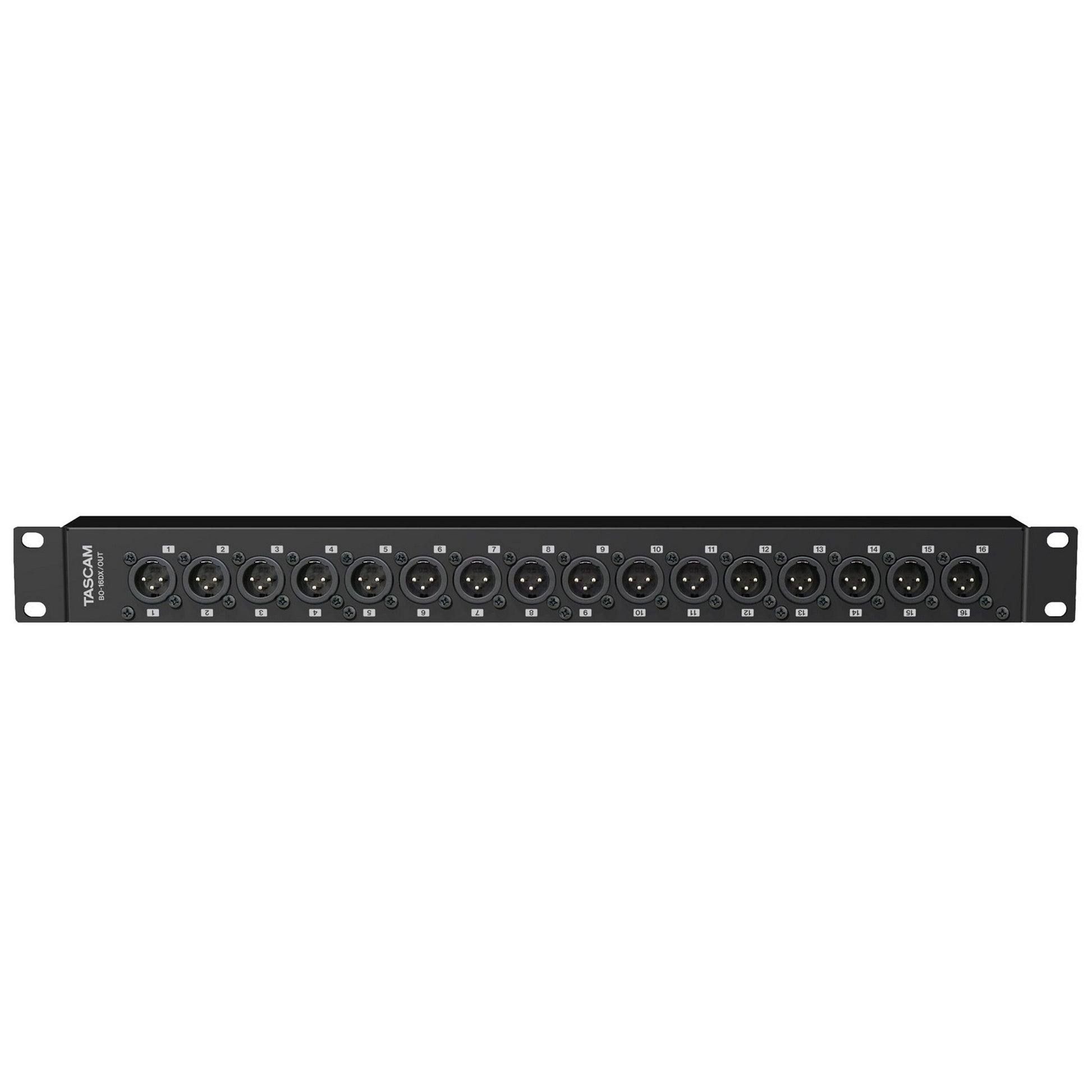  Tascam BO-16DX/OUT Rackmount 16 Channel D-Sub To XLR Output Adapter(Tascam Bo 16dx Out Rackmount 16 Channel D Sub To Xlr Output Adapter)