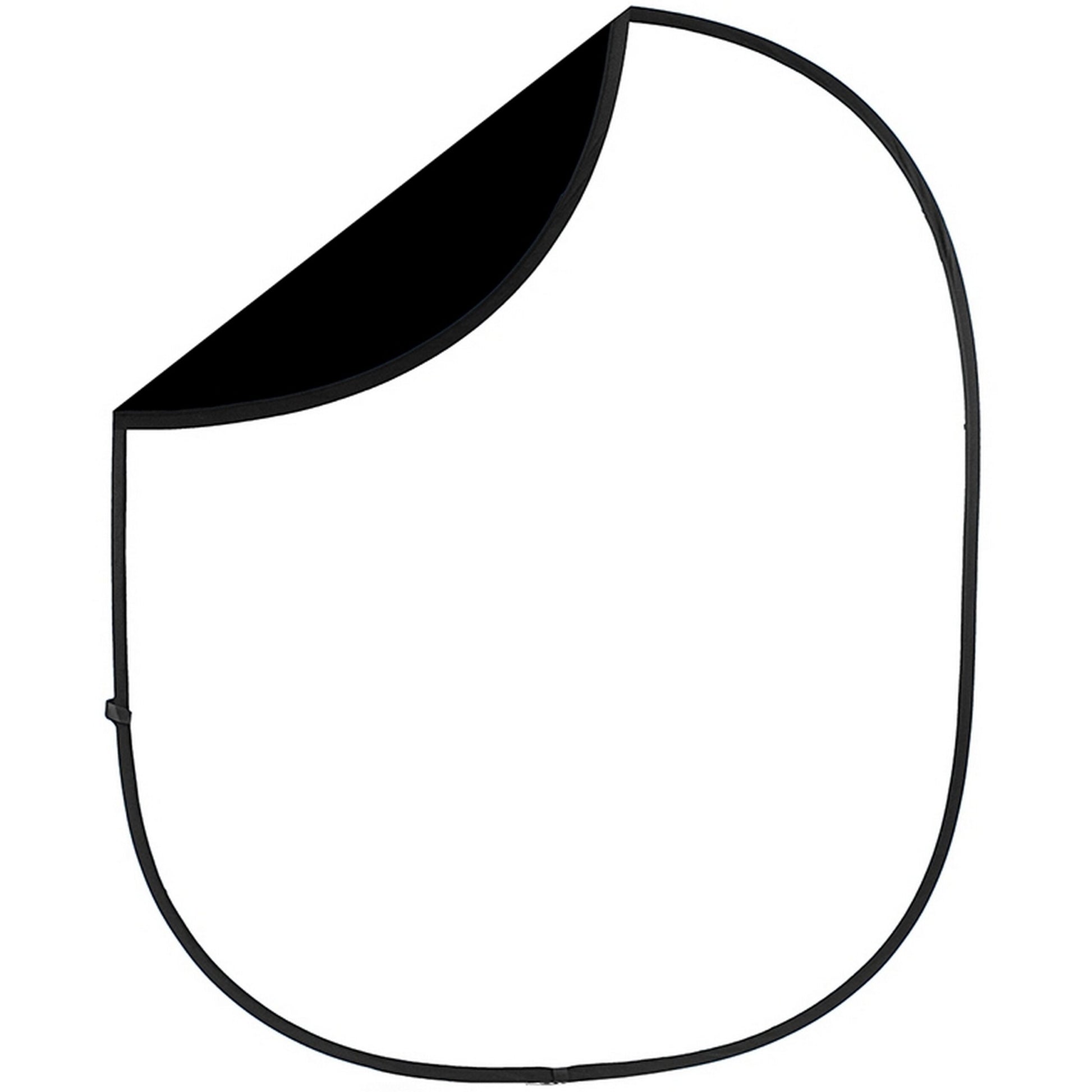  Savage CB112 Collapsible Background, Black/White 5 X 6-Feet(Savage Cb112 Collapsible Background Black White 5 X 6 Feet)