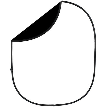  Savage CB112 Collapsible Background, Black/White 5 X 6-Feet(Savage Cb112 Collapsible Background Black White 5 X 6 Feet)