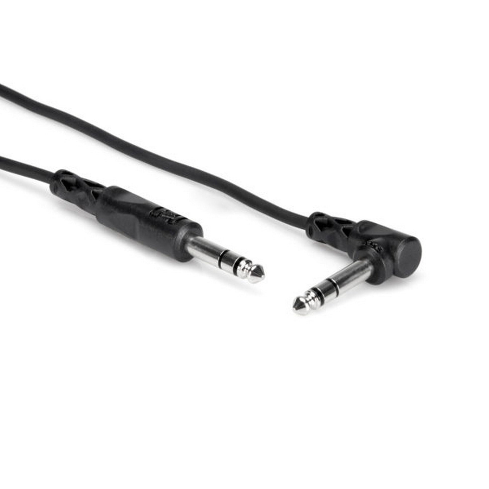  Hosa CSS-103R 1/4-Inch TRS To Right-Angle 1/4-Inch TRS Balanced Interconnect Cable, 3-Feet(Hosa Css 103r 1 4 Inch Trs To Right Angle 1 4 Inch Trs Balanced Interconnect Cable 3 Feet)