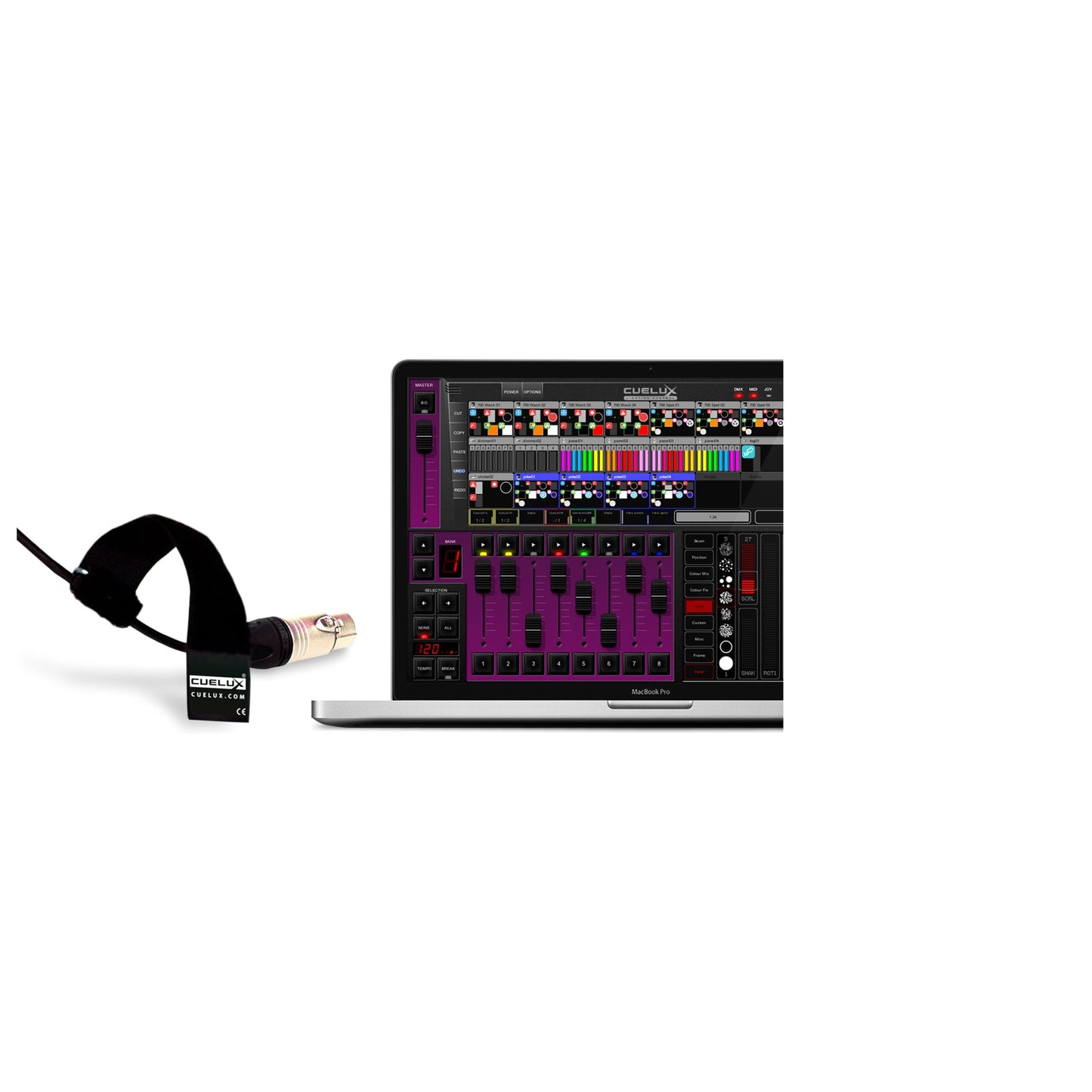  Visual Productions Cuelux DMX Lighting Control Software And Interface(Visual Productions Cuelux Dmx Lighting Control Software And Interface)