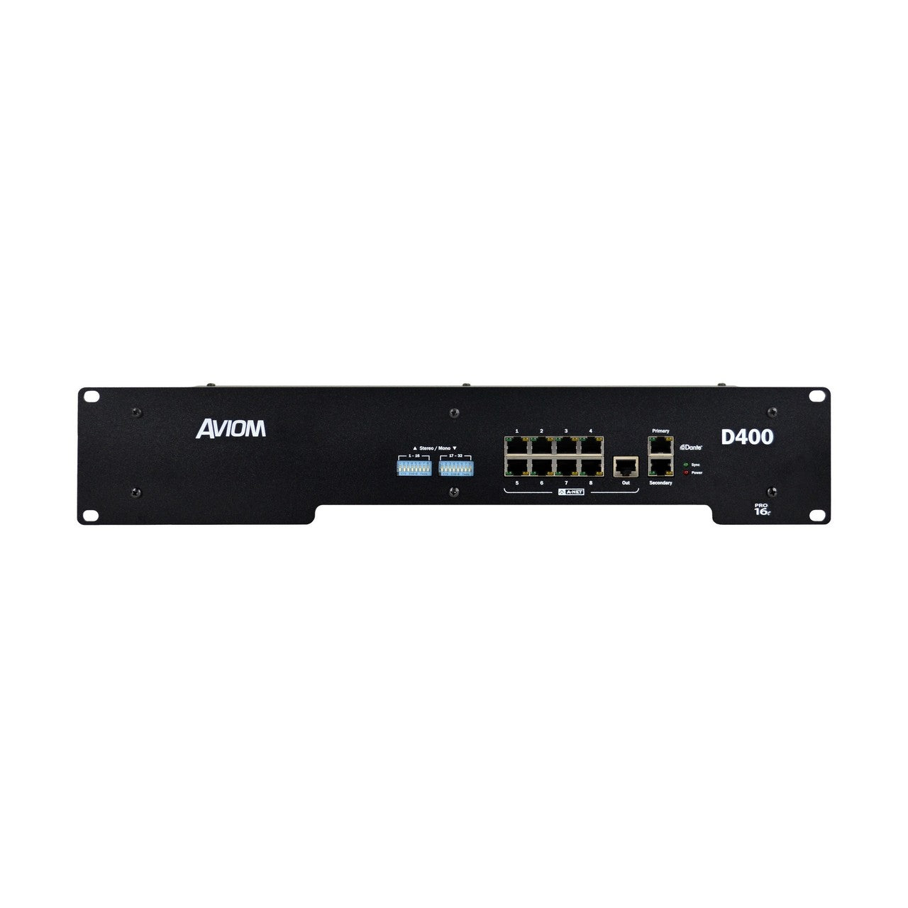  Aviom D400-Dante Distributor For Personal Mixers(Aviom D400 Dante Distributor For Personal Mixers)