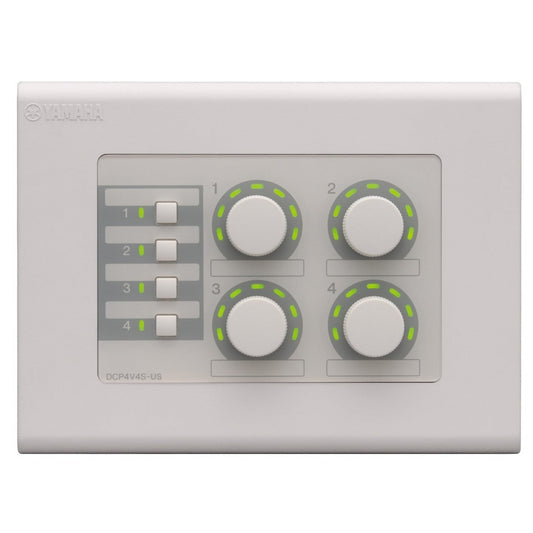  Yamaha DCP4V4S-US 4 X 4 Volume Switch MTX Series Wall Mount Control Panel(Yamaha Dcp4v4s Us 4 X 4 Volume Switch Mtx Series Wall Mount Control Panel)