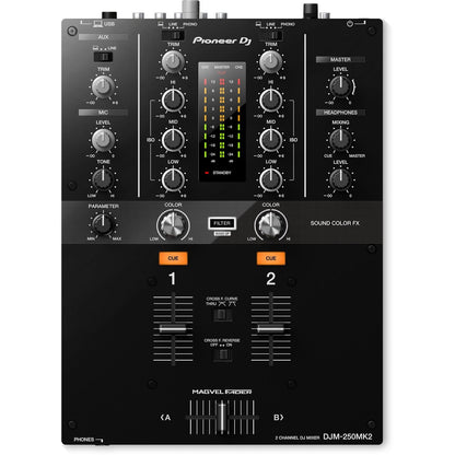  Pioneer DJM-250MK2 2 Channel Magvel Crossfader Mixer(Pioneer Djm 250mk2 2 Channel Magvel Crossfader Mixer)