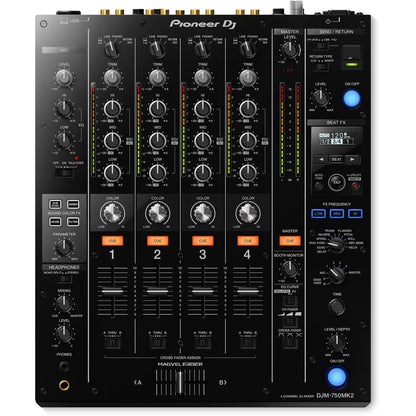  Pioneer DJM-750MK2 4-Channel Mixer With Club DNA(Pioneer Djm 750mk2 4 Channel Mixer With Club Dna)