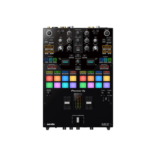  Pioneer DJ DJM-S7 Scratch-Style 2-Channel DJ Mixer, Black(Pioneer Dj Djm S7 Scratch Style 2 Channel Dj Mixer Black)