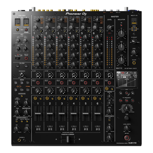  Pioneer DJ DJM-V10 6-Channel Professional DJ Mixer(Pioneer Dj Djm V10 6 Channel Professional Dj Mixer)