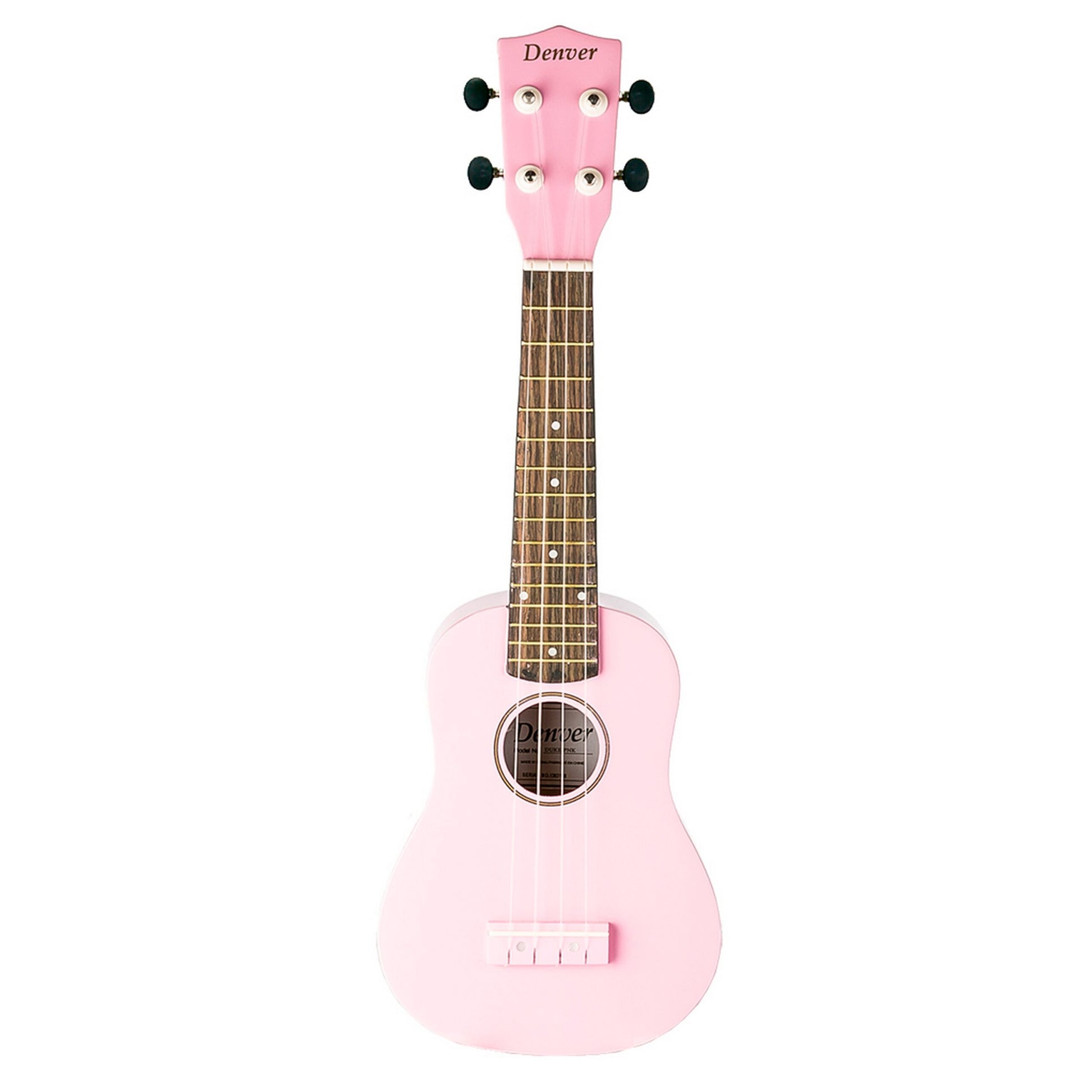  Denver DUKE-PNK Denver Soprano Ukulele, Pink(Denver Duke Pnk Denver Soprano Ukulele Pink)