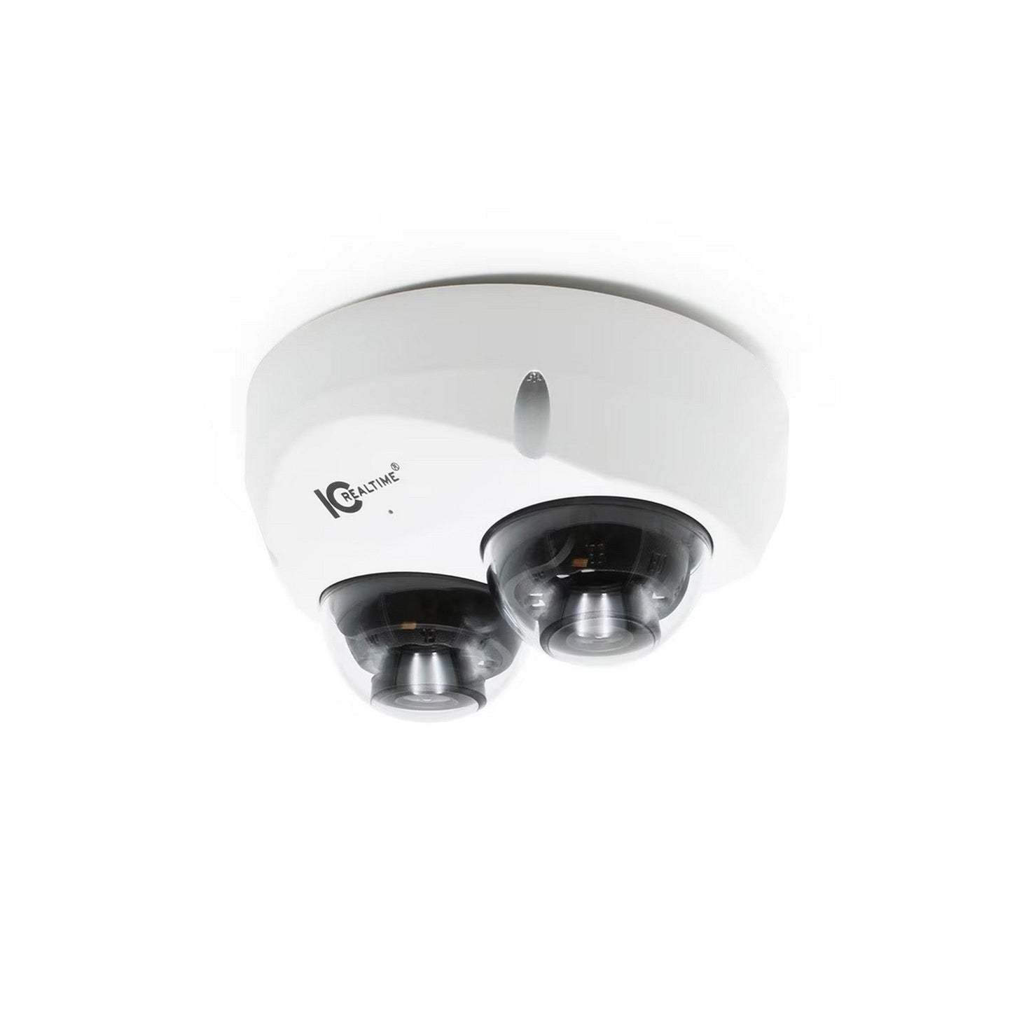  IC Realtime IPEL-DL80F-IRW1 4MP IP Dual-Lens Wedge Dome Camera(Ic Realtime Ipel Dl80f Irw1 4mp Ip Dual Lens Wedge Dome Camera)
