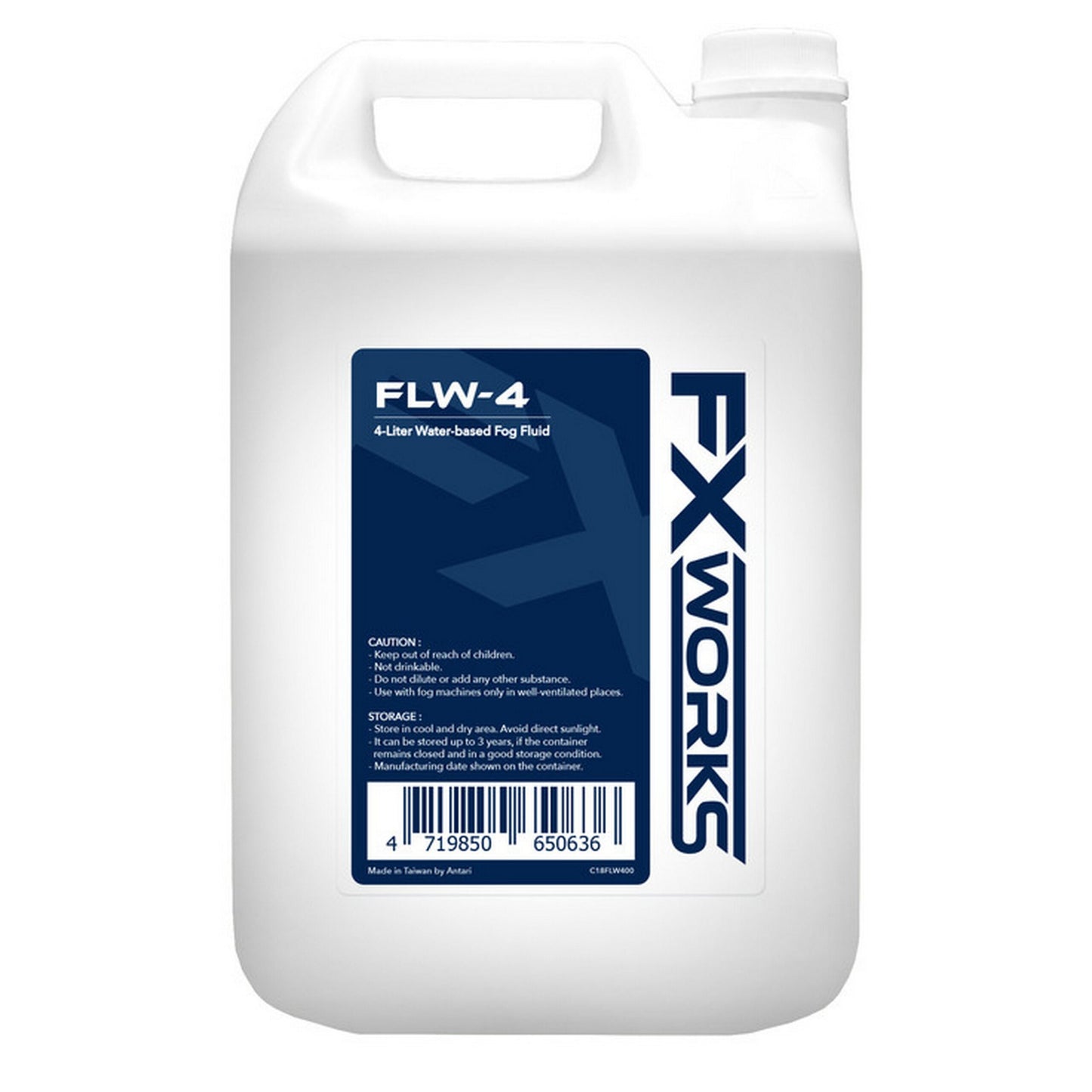  Antari FLW-4 FX Works Fog Fluid, 4 Liter(Antari Flw 4 Fx Works Fog Fluid 4 Liter)
