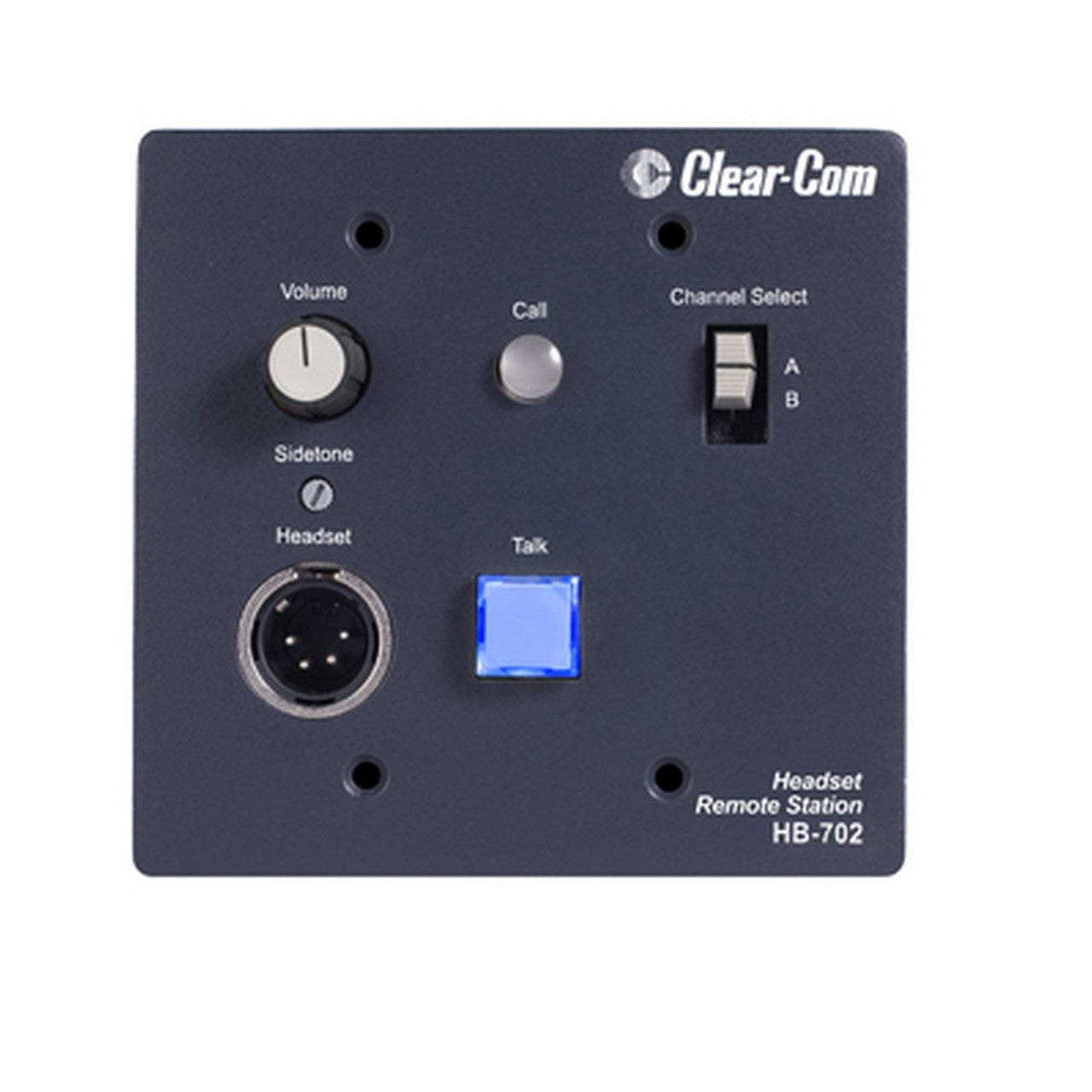  Clear-Com HB-702 2 Channel Wall Console Mounted Headset Station(Clear Com Hb 702 2 Channel Wall Console Mounted Headset Station)