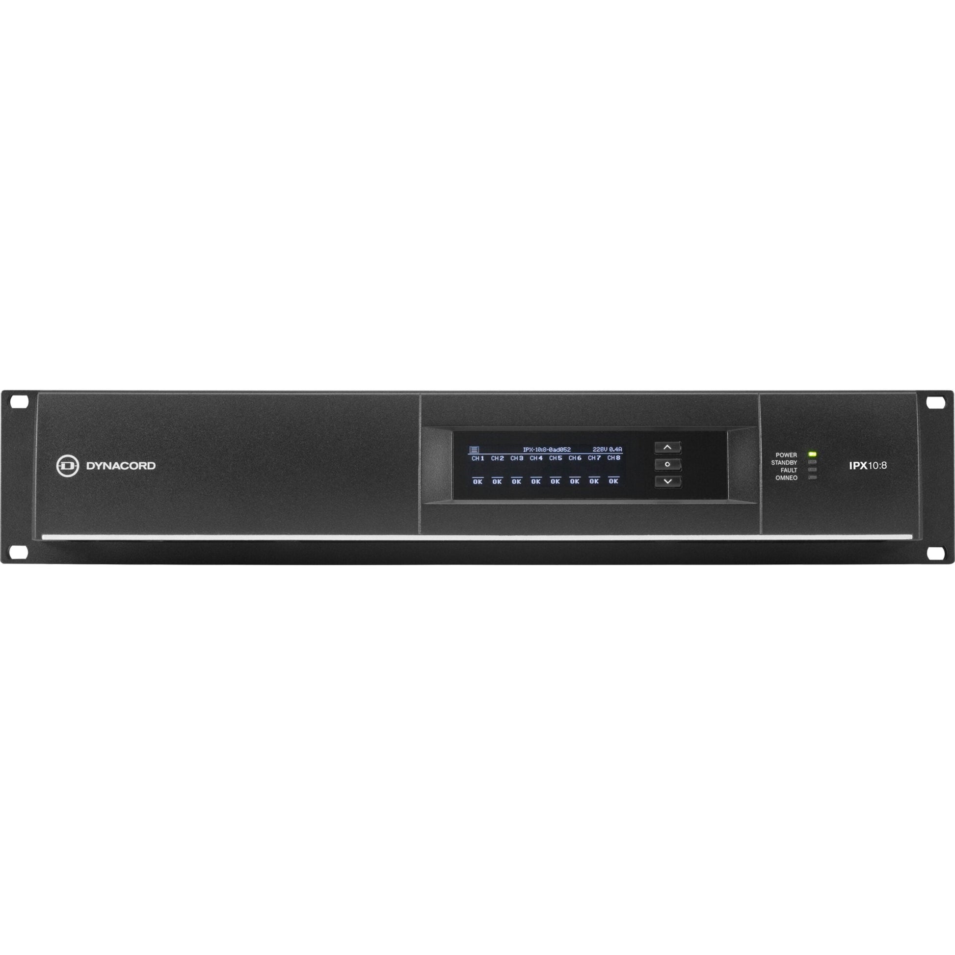  Dynacord IPX10:8 8 X 1250W Multi-Channel Installation DSP Class-D Amplifier(Dynacord Ipx108 8 X 1250w Multi Channel Installation Dsp Class D Amplifier)