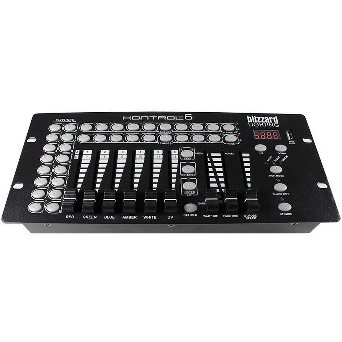  Blizzard Lighting Kontrol 6 12 Channel 6 Fader DMX Controller(Blizzard Lighting Kontrol 6 12 Channel 6 Fader Dmx Controller)
