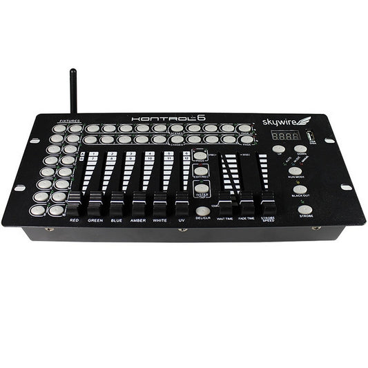  Blizzard Lighting Kontrol 6 Skywire 12 Channel Wireless DMX Transmitter Controller(Blizzard Lighting Kontrol 6 Skywire 12 Channel Wireless Dmx Transmitter Controller)