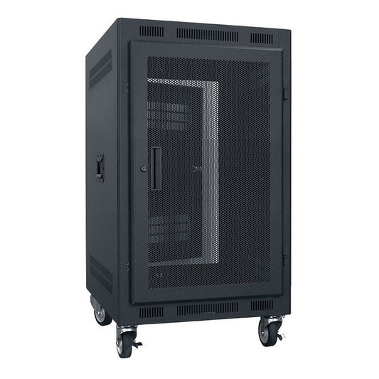  Lowell LPR-1422FV 14U Portable Rack With Vented Door(Lowell Lpr 1422fv 14u Portable Rack With Vented Door)