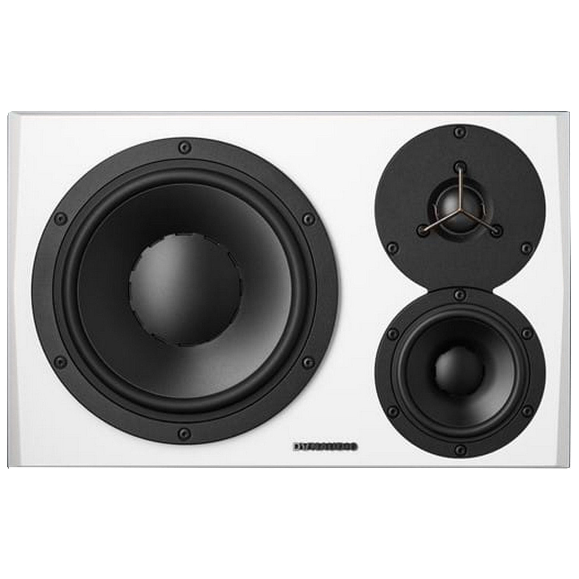  Dynaudio LYD 48 3-Way Midfield Monitor, Right, White/Black(Dynaudio Lyd 48 3 Way Midfield Monitor Right White Black)
